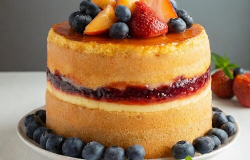 Cocina una tarta fácil, divertida y llena de colores con tus hijos